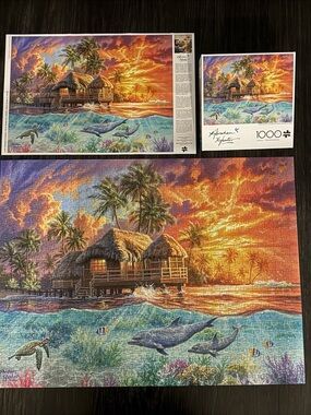 Buffalo Games Interlocking Jigsaw Puzzle, 1000 pc. 🧩 Weekend in Paradise